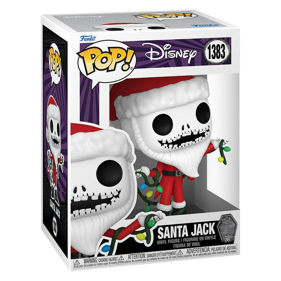 FUNKO POP DISNEY THE NIGHT BEFORE CHRISTMAS 30TH ANNIVERSARY - SANTA JACK 1383