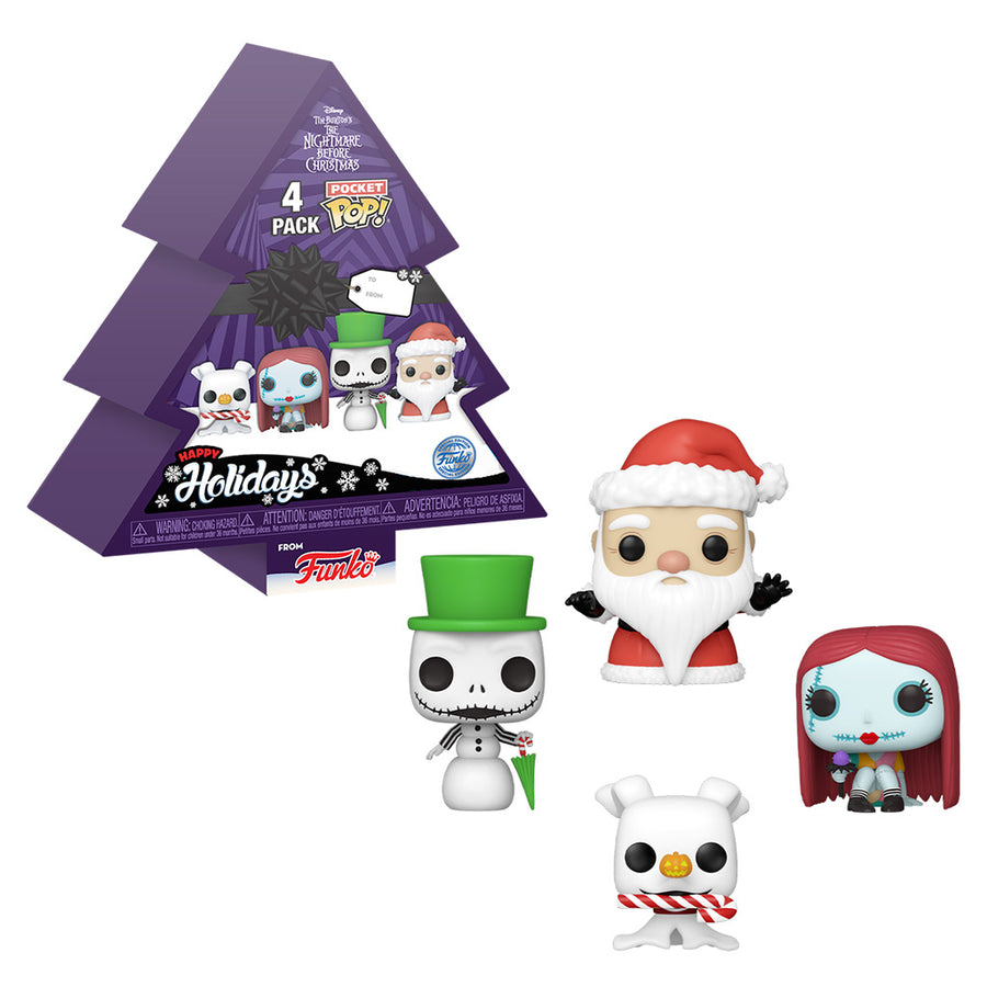 FUNKO POP DISNEY THE NIGHT BEFORE CHRISTMAS 4-PACK (73911) BRINDE
