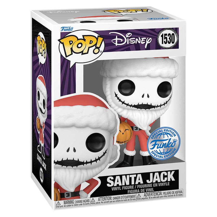 FUNKO POP DISNEY THE NIGHT BEFORE CHRISTMAS EXCLUSIVE - SANTA JACK 1530
