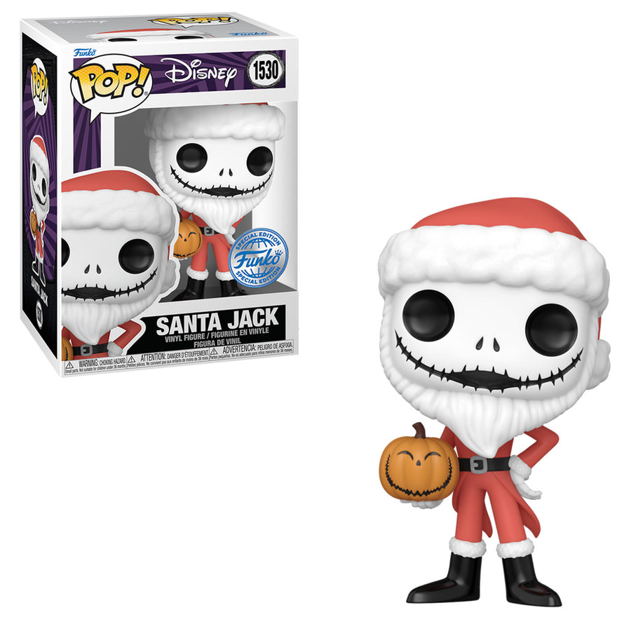 FUNKO POP DISNEY THE NIGHT BEFORE CHRISTMAS EXCLUSIVE - SANTA JACK 1530