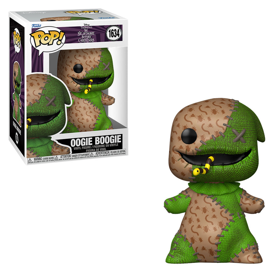 FUNKO POP DISNEY TIM BURTON'S THE NIGHTMARE BEFORE CHRISTMAS - OOGIE BOOGIE 1634 BRINDE