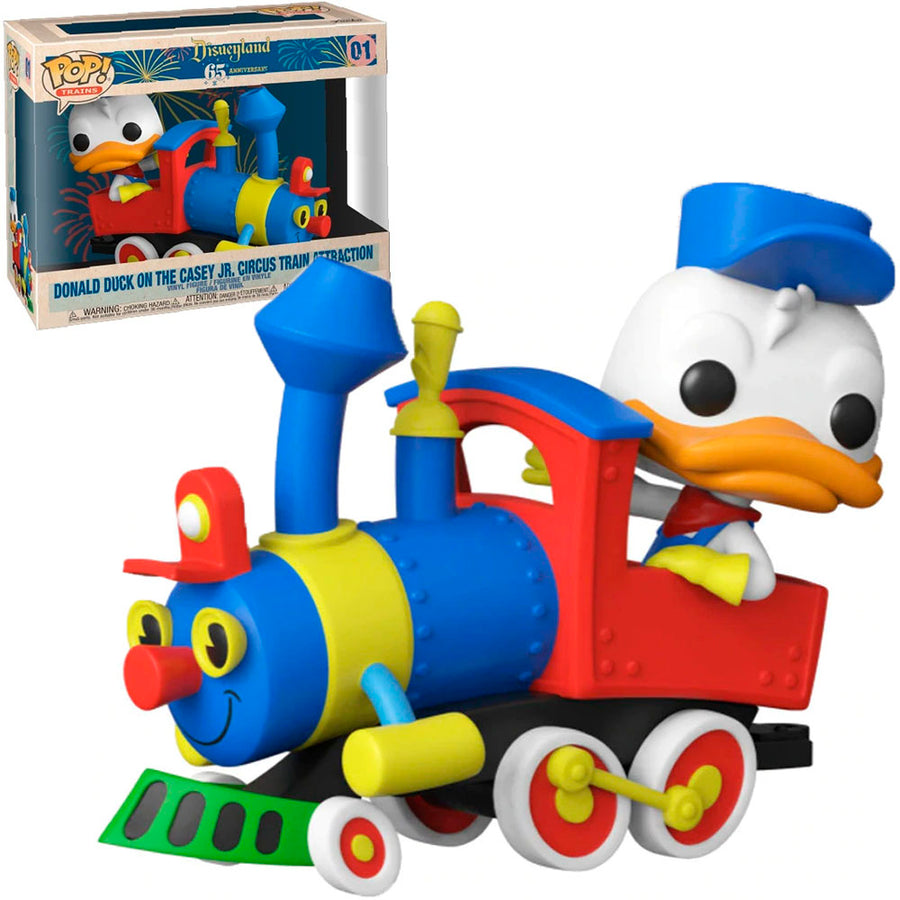 FUNKO POP DISNEY TRAINS DISNEYLAND RESORT - DONALD DUCK ON THE CASEY JR. CIRCUS 01 BRINDE