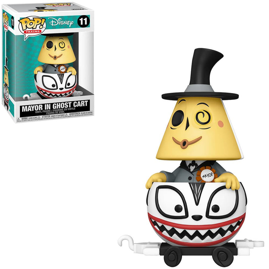 FUNKO POP DISNEY TRAINS NIGHTMARE BEFORE CHRISTMAS - MAYOR IN GHOST CART 11