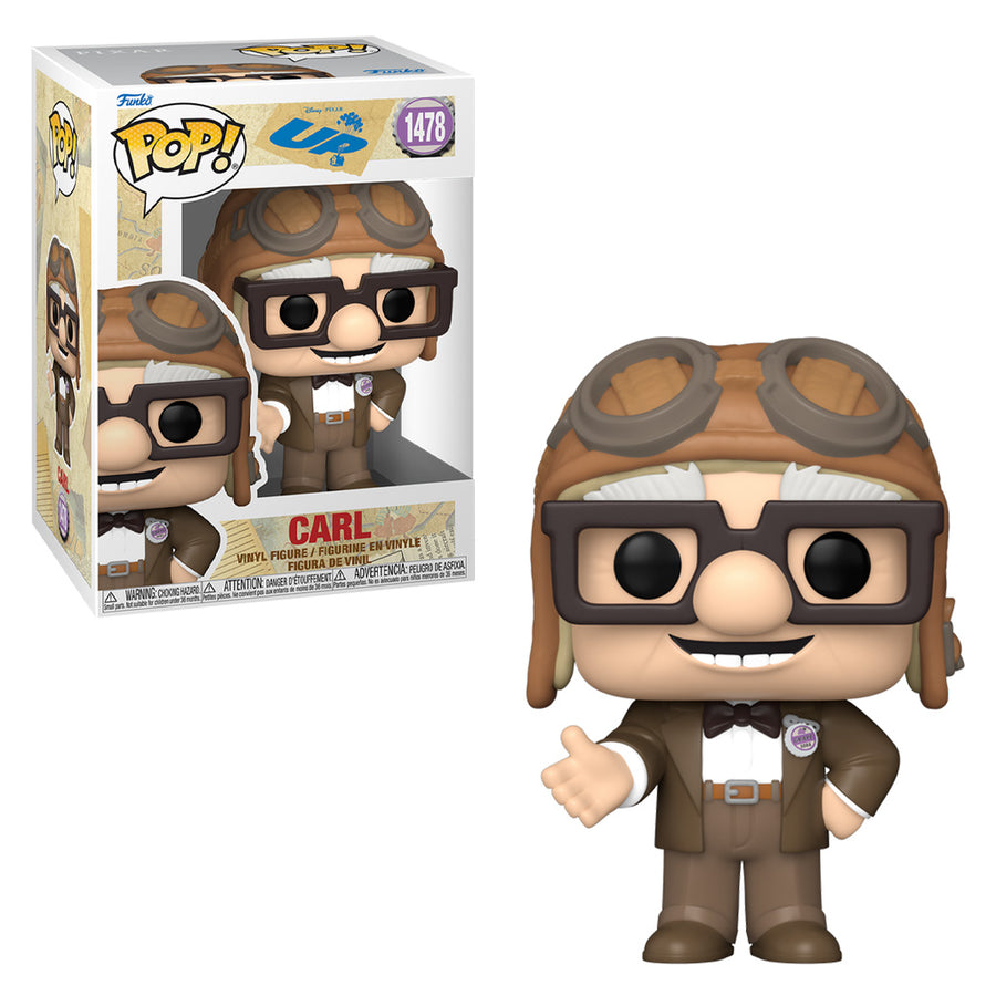 FUNKO POP DISNEY UP - CARL 1478 BRINDE