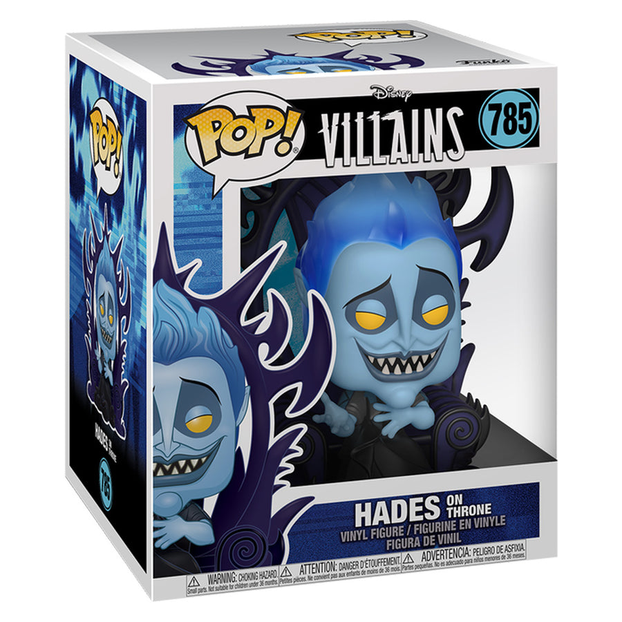 FUNKO POP DISNEY VILLAINS DELUXE - HADES ON THRONE 785