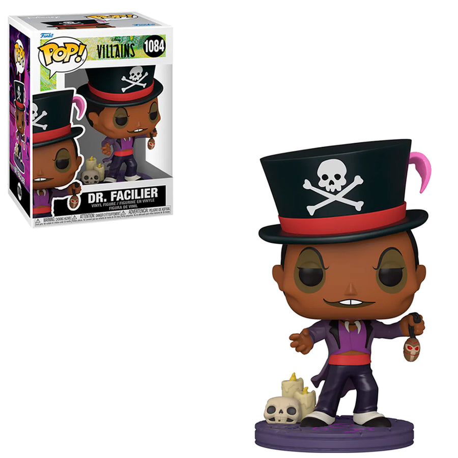 FUNKO POP DISNEY VILLAINS - DR.FACILIER 1084 BRINDE