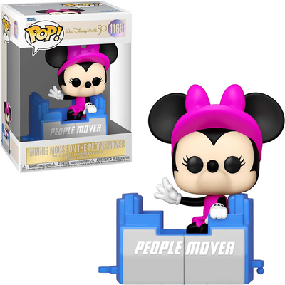 FUNKO POP DISNEY WALT DISNEY WORLD 50TH ANNIVERSARY - MINNIE ON THE PEOPLEMOVER 1166