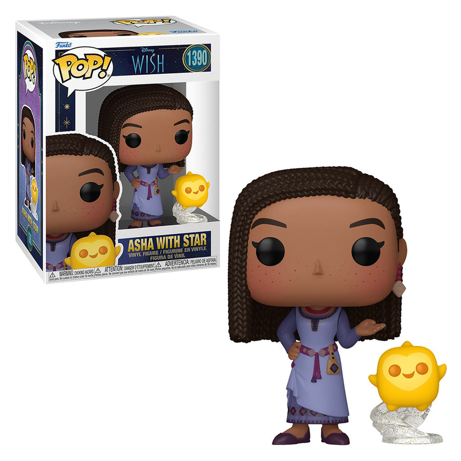 FUNKO POP DISNEY WISH - ASHA WITH STAR 1390 BRINDE