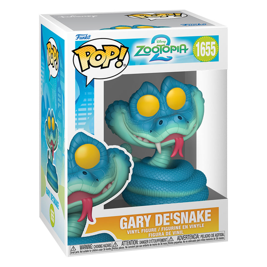 FUNKO POP DISNEY ZOOTOPIA 2 - GARY DE'SNAKE 1655