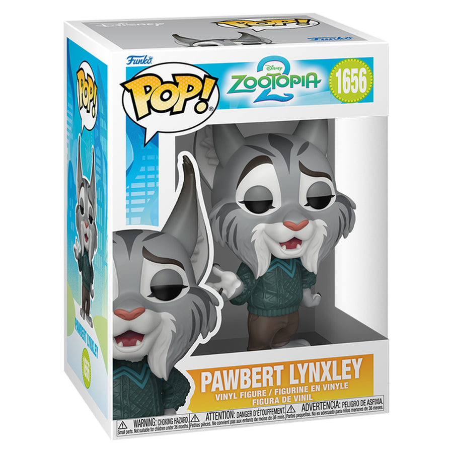 FUNKO POP DISNEY ZOOTOPIA 2 - PAWBERT LYNXLEY 1656