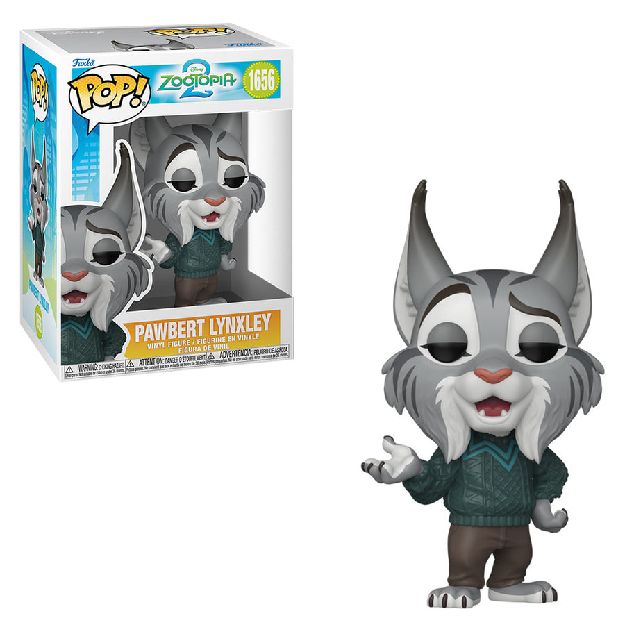 FUNKO POP DISNEY ZOOTOPIA 2 - PAWBERT LYNXLEY 1656