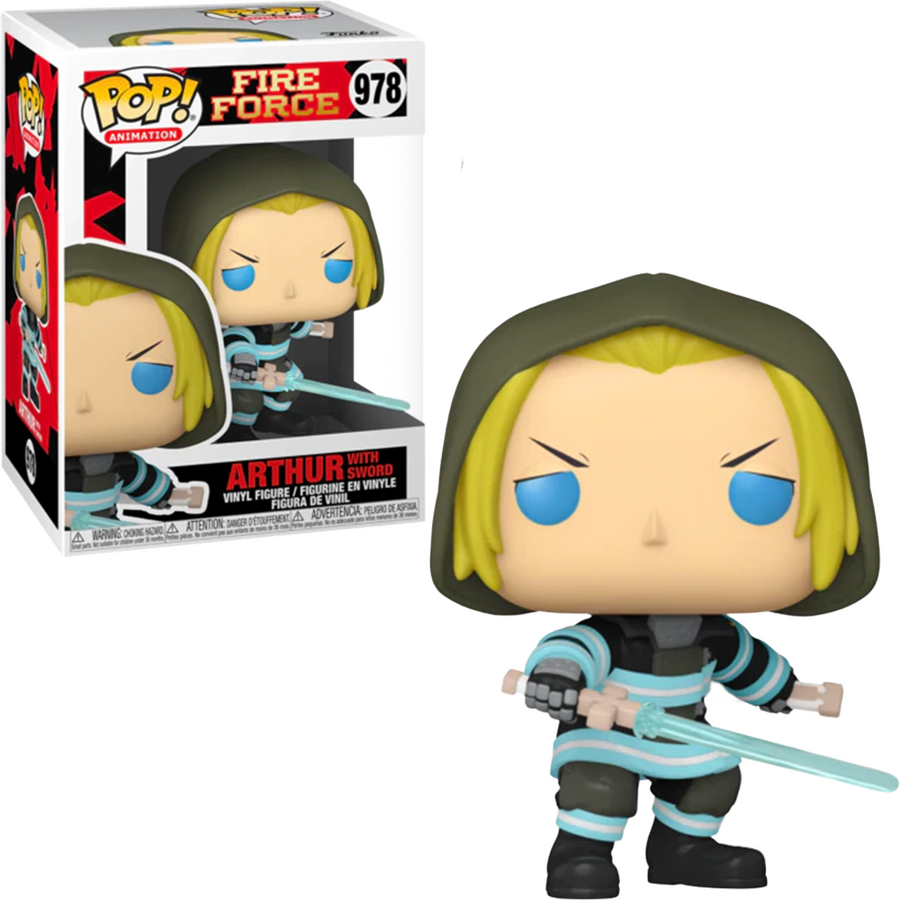 FUNKO POP FIRE FORCE - ARTHUR WITH SWORD 978 BRINDE