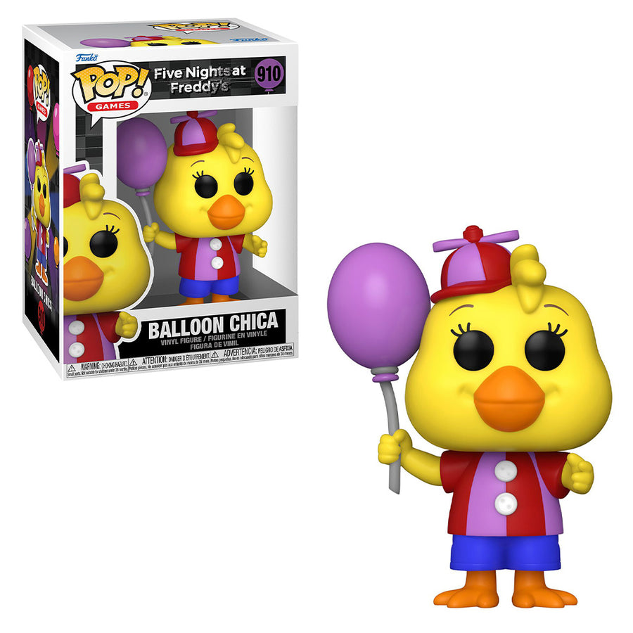 FUNKO POP FIVE NIGHT'S AT FREDDY - BALLOON CHICA 910 BRINDE