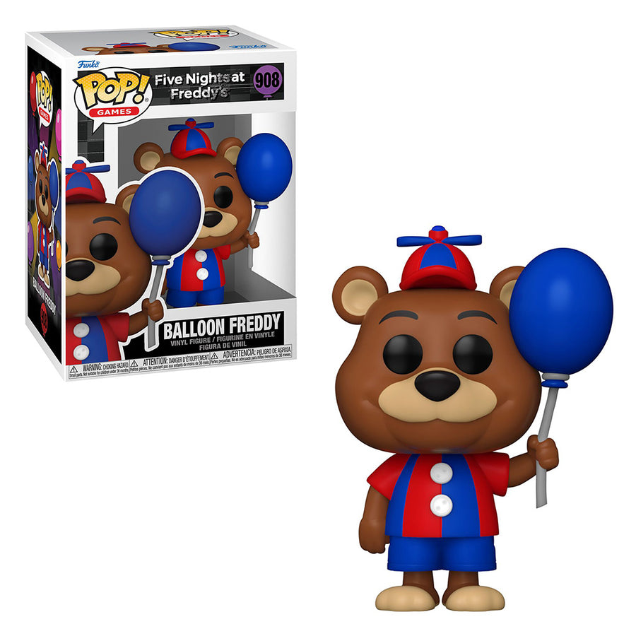 FUNKO POP FIVE NIGHT'S AT FREDDY - BALLOON FREDDY 908 BRINDE