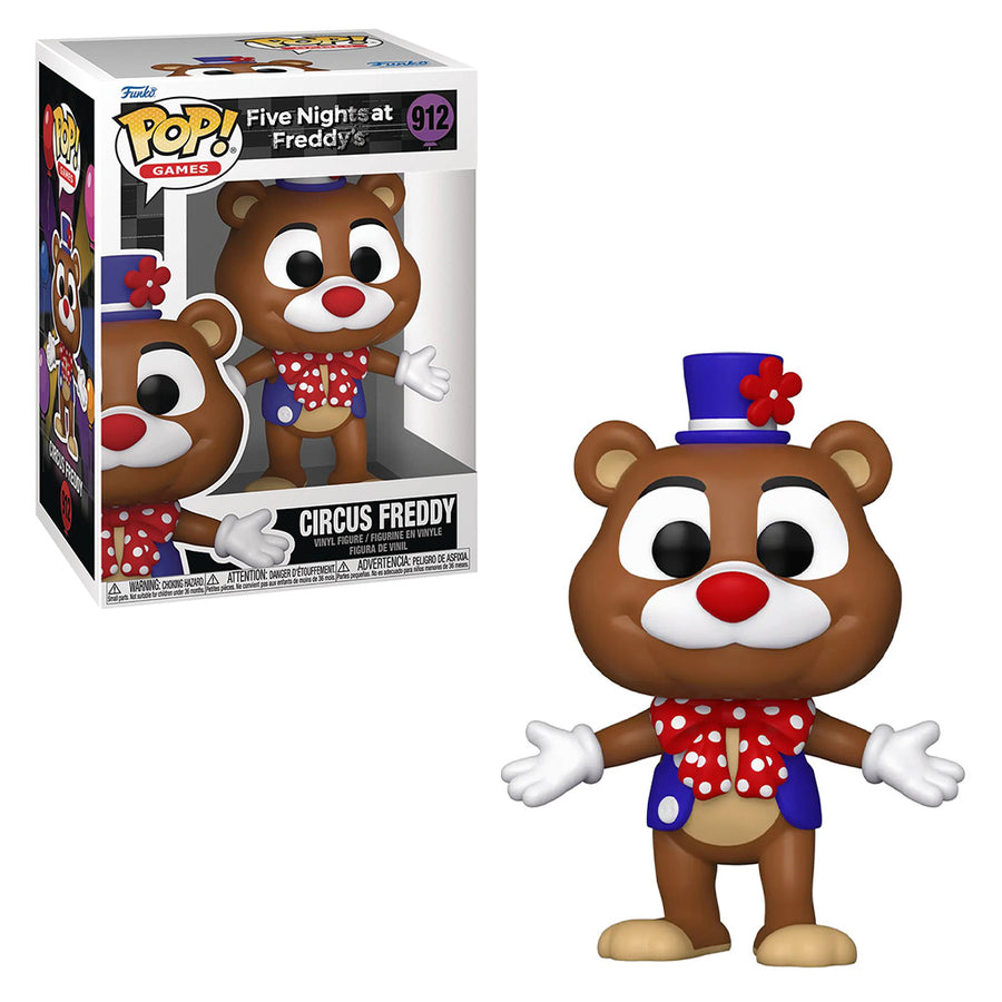 FUNKO POP FIVE NIGHT'S AT FREDDY - CIRCUS FREDDY 912