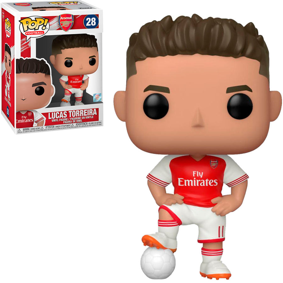FUNKO POP FOOTBALL ARSENAL - LUCAS TORREIRA 28 BRINDE