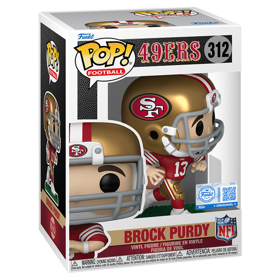 FUNKO POP FOOTBALL NFL: 49ERS EXCLUSIVE - BROCK PURDY 312