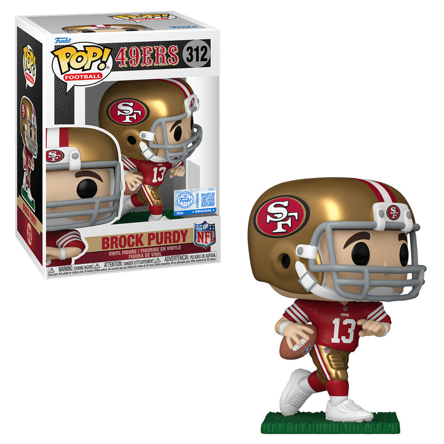 FUNKO POP FOOTBALL NFL: 49ERS EXCLUSIVE - BROCK PURDY 312