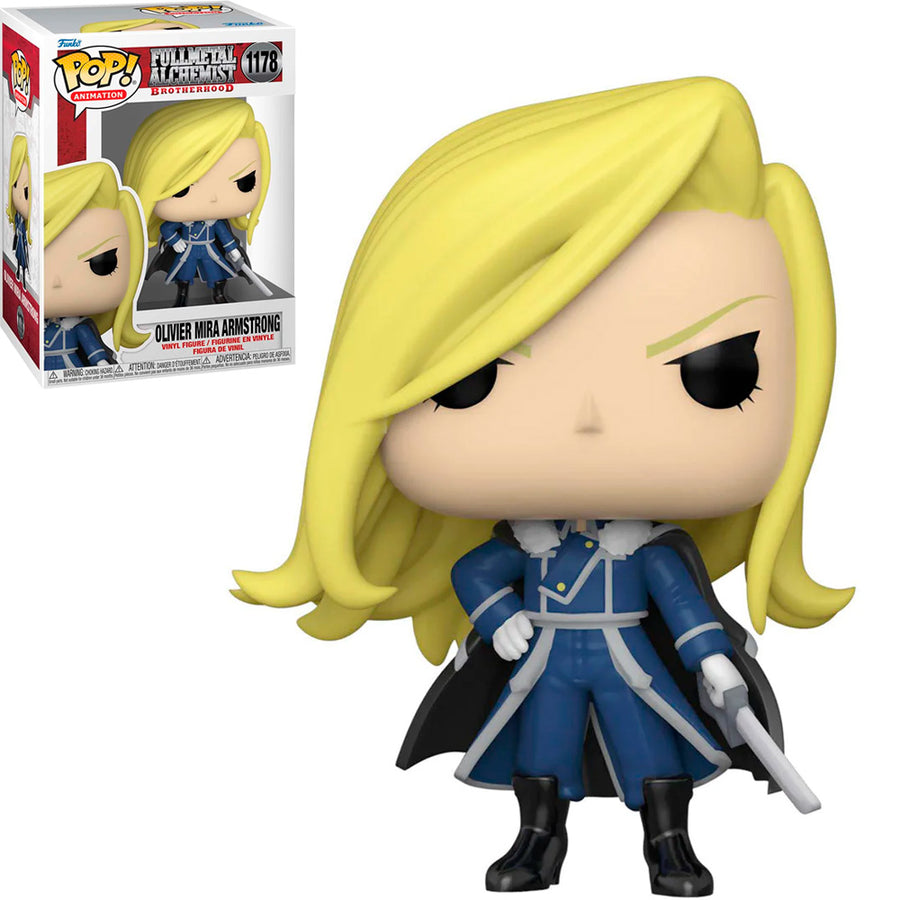 FUNKO POP FULLMETAL ALCHEMIST BROTHERHOOD - OLIVIER MIRA ARMSTRONG 1178 BRINDE