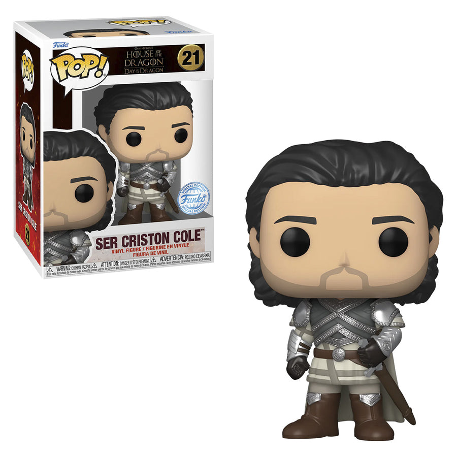 FUNKO POP GAME OF THRONES: HOUSE OF THE DRAGON EXCLUSIVE - SER CRISTON COLE 21 BRINDE