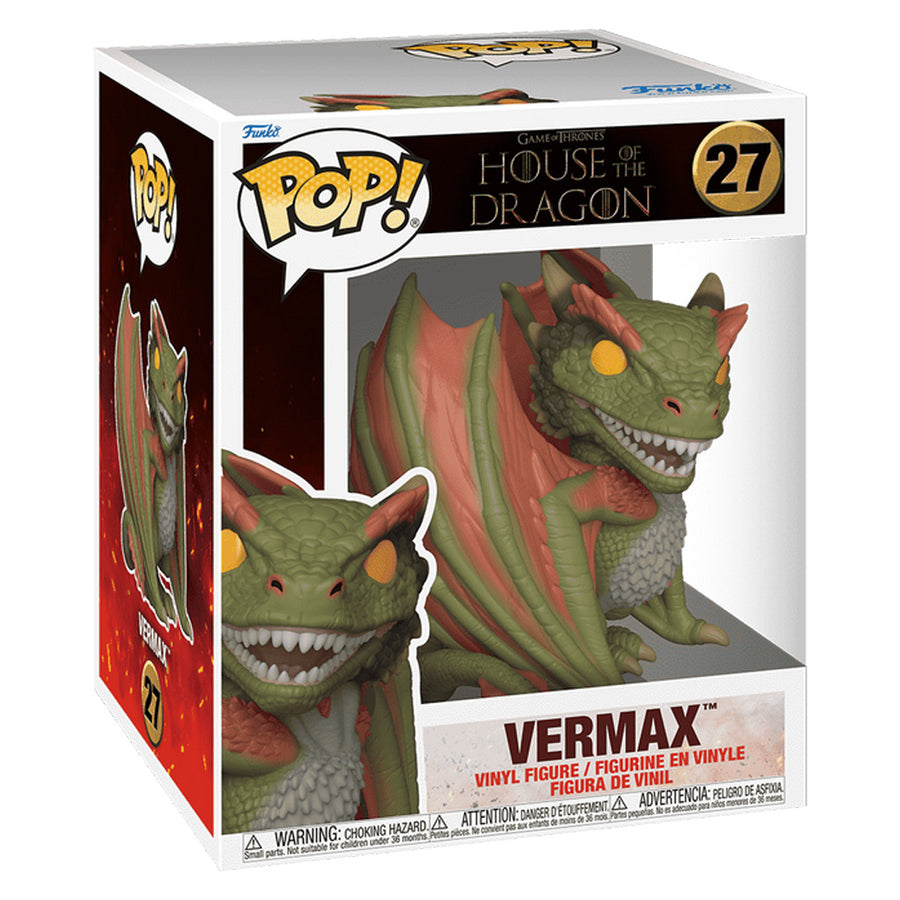 FUNKO POP GAME OF THRONES: HOUSE OF THE DRAGON - VERMAX 27