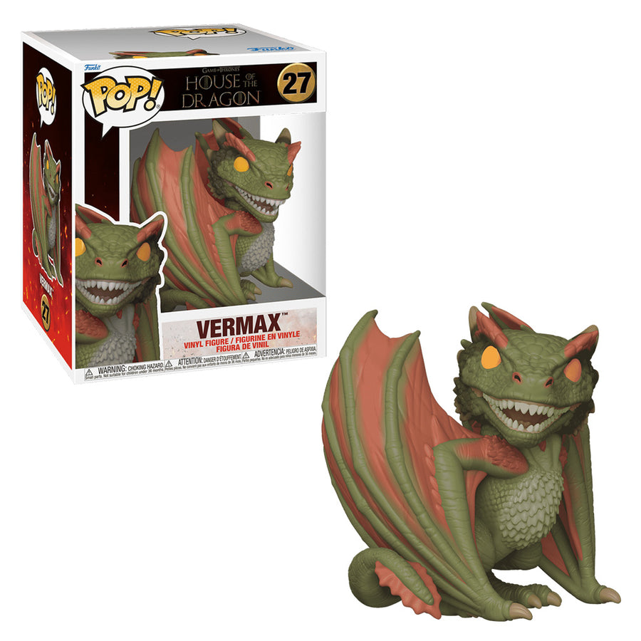 FUNKO POP GAME OF THRONES: HOUSE OF THE DRAGON - VERMAX 27 BRINDE