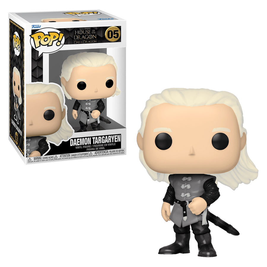 FUNKO POP GAME OF THRONES HOUSE THE DRAGON - DAEMON TARGARYEN 05 BRINDE