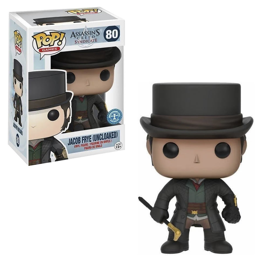 FUNKO POP GAMES ASSASINS CREED SYNDICATE EXCLUSIVE - JACOB FRYE (UNCLOAKED) 80