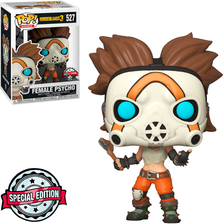 FUNKO POP GAMES BORDERLANDS 3 EXCLUSIVE - FEMALE PSYCHO 527 BRINDE