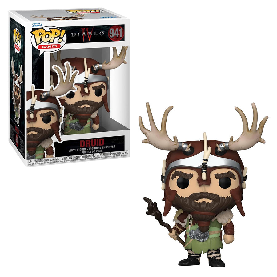 FUNKO POP GAMES DIABLO IV - DRUID 941 BRINDE