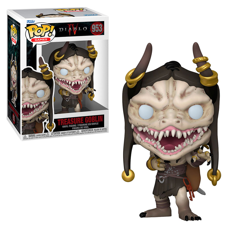 FUNKO POP GAMES DIABLO IV - TREASURE GOBLIN 953 BRINDE