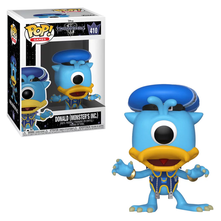FUNKO POP GAMES DISNEY KINGDOM HEARTS 3 - DONALD MONSTERS INC 410 BRINDE