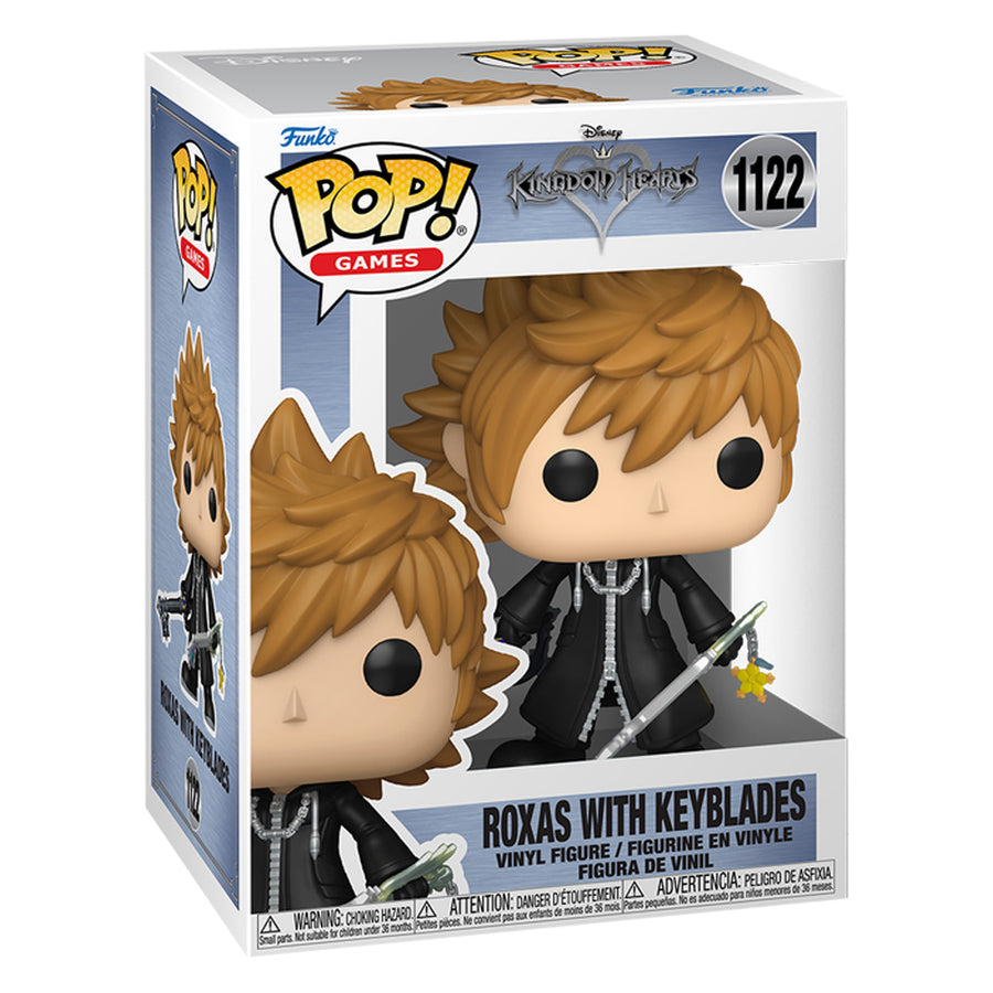 FUNKO POP GAMES DISNEY KINGDOM HEARTS - ROXAS WITH KEYBLADES 1122