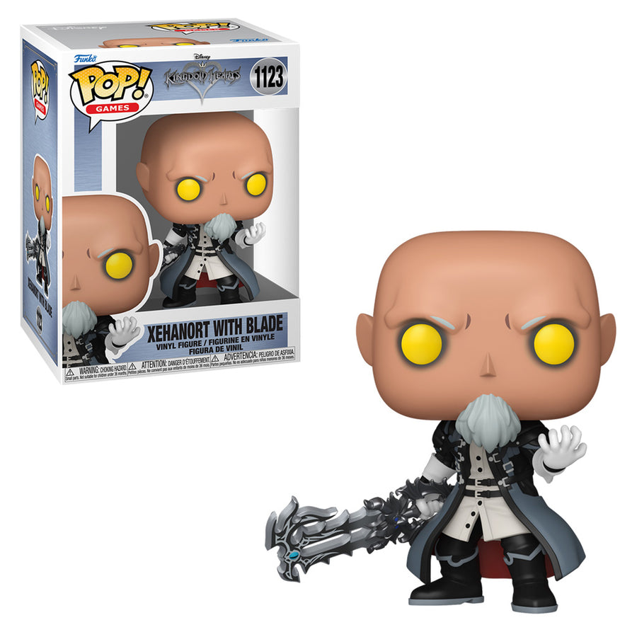FUNKO POP GAMES DISNEY KINGDOM HEARTS - XEHANORT WITH BLADE 1123 BRINDE