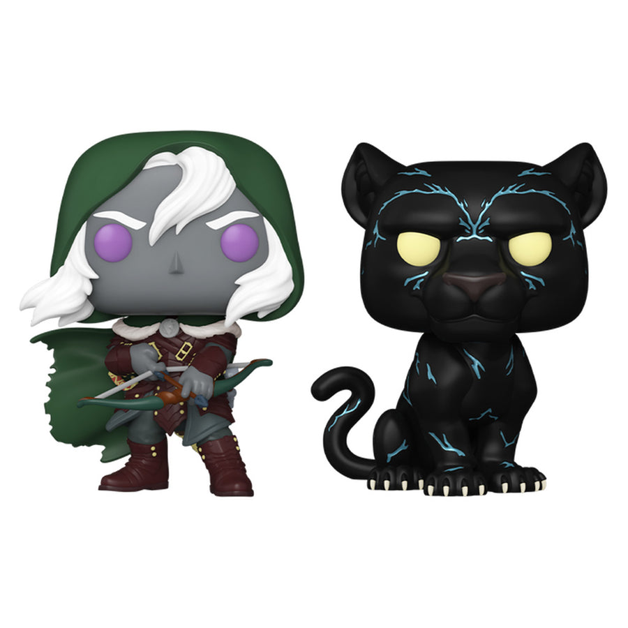 FUNKO POP GAMES DUNGEONS & DRAGONS - DRIZZT DO'URDEN & GUENHWYVAR 2-PACK