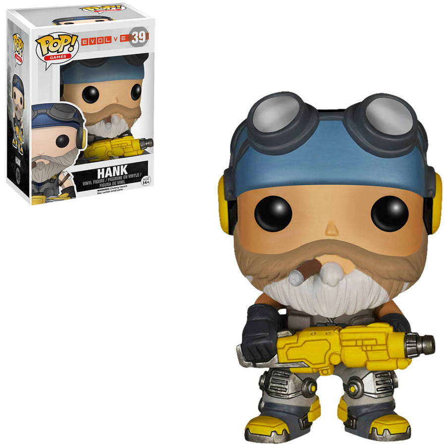 FUNKO POP GAMES EVOLVE - HANK 39 BRINDE
