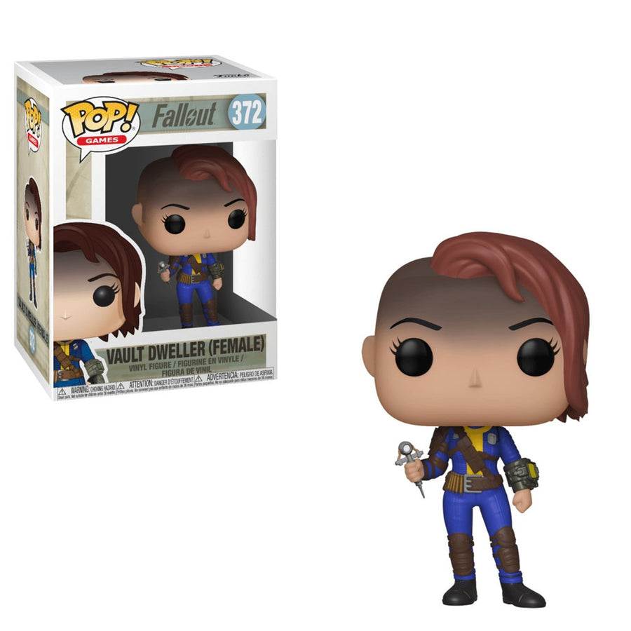 FUNKO POP GAMES FALLOUT 2 VAULT DWELLER FEMALE 372 BRINDE