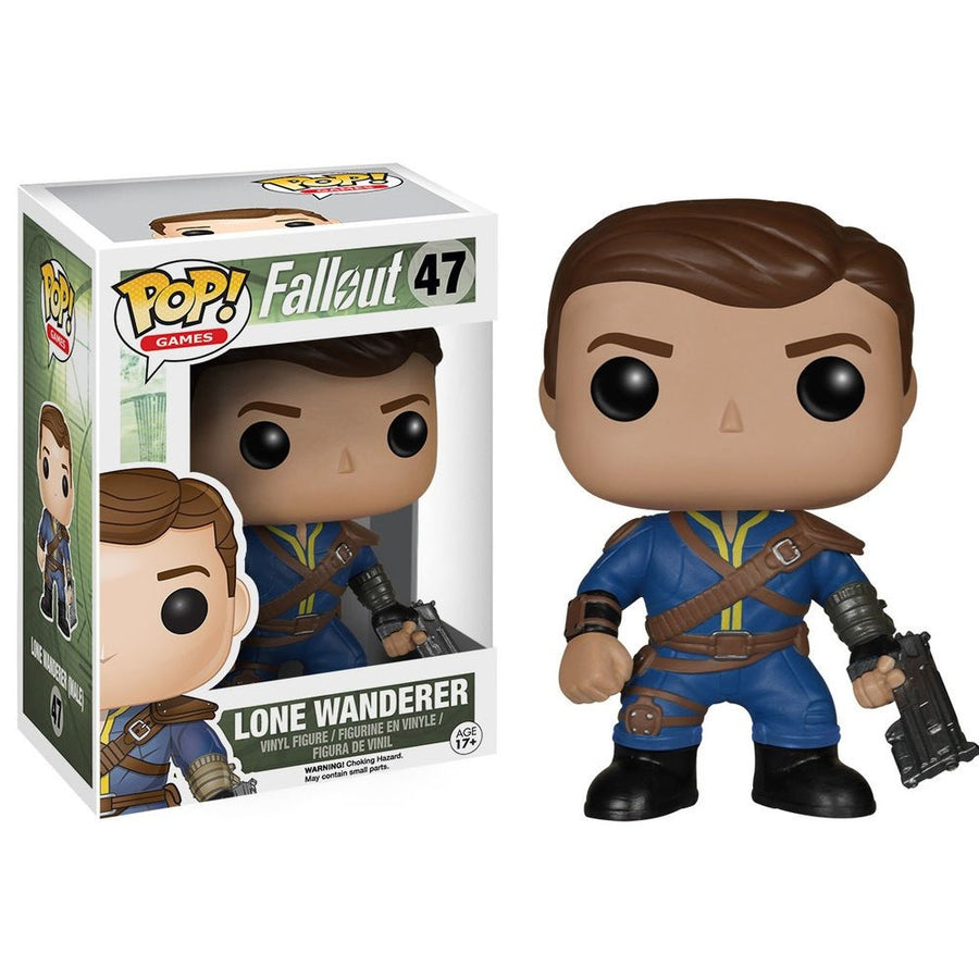 FUNKO POP GAMES FALLOUT - LONE WANDERER 47 BRINDE