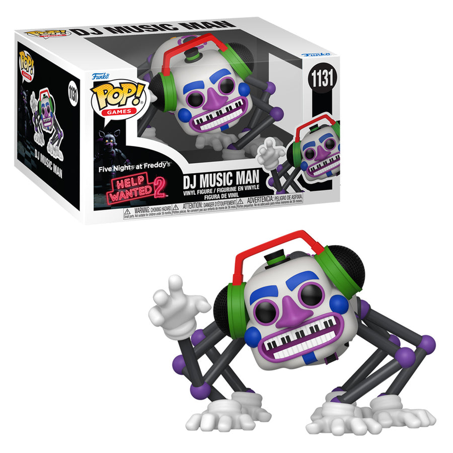 FUNKO POP GAMES FIVE NIGHTS AT FREDDY'S: HELP WANTED 2 - DJ MUSIC MAN 1131