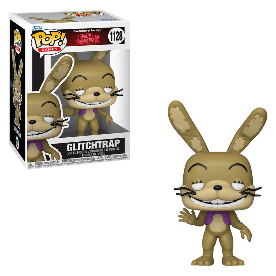 FUNKO POP GAMES FIVE NIGHTS AT FREDDY'S: HELP WANTED 2 - GLITCHTRAP 1128 BRINDE