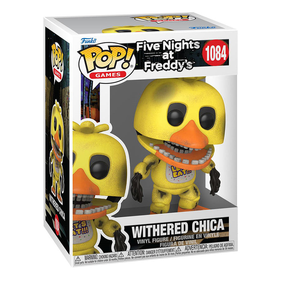 FUNKO POP GAMES FIVE NIGHTS AT FREDDY'S - WITHERED CHICA 1084