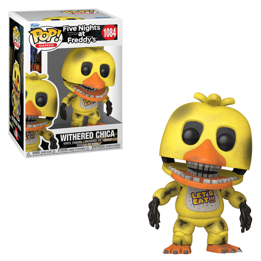 FUNKO POP GAMES FIVE NIGHTS AT FREDDY'S - WITHERED CHICA 1084 BRINDE