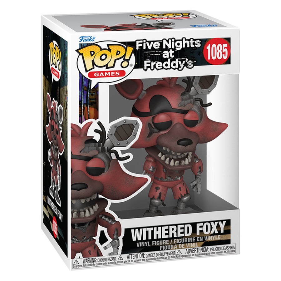 FUNKO POP GAMES FIVE NIGHTS AT FREDDY'S - WITHERED FOXY 1085