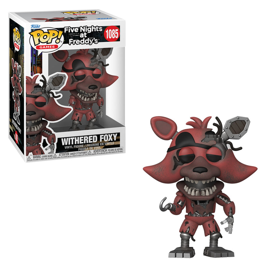 FUNKO POP GAMES FIVE NIGHTS AT FREDDY'S - WITHERED FOXY 1085