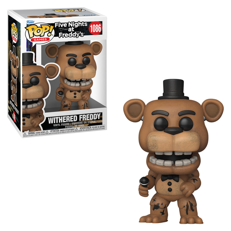 FUNKO POP GAMES FIVE NIGHTS AT FREDDY'S - WITHERED FREDDY 1086