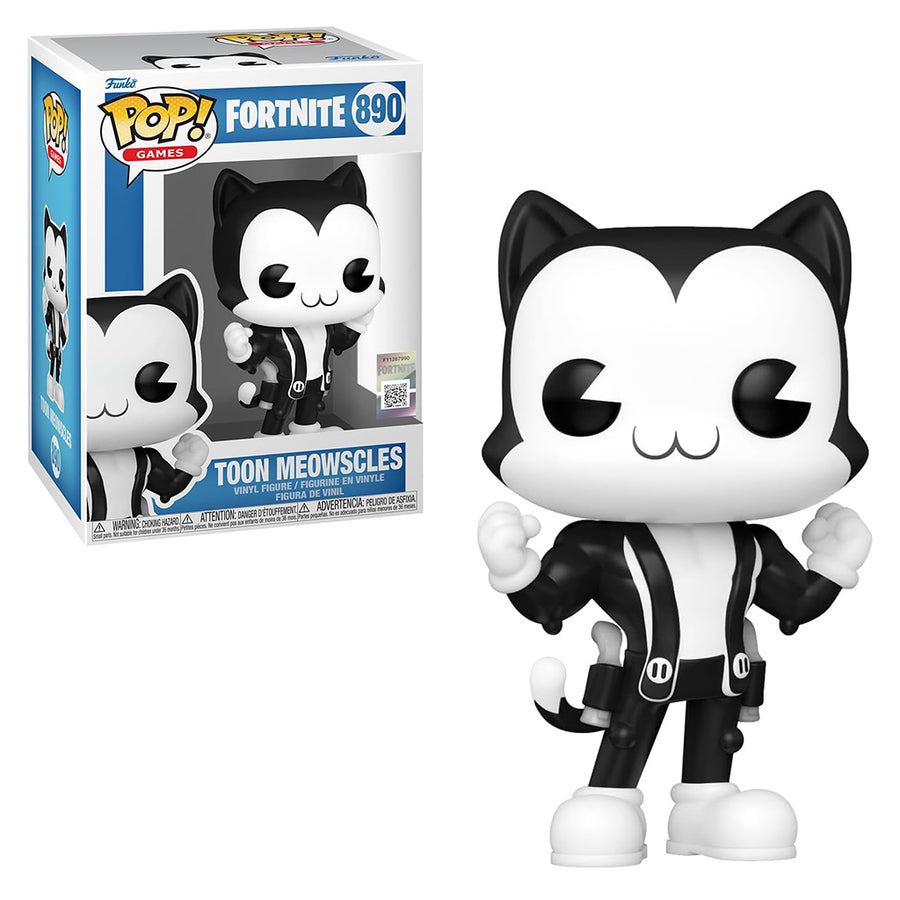 FUNKO POP GAMES FORTNITE - TOON MEOWSCLES 890 BRINDE