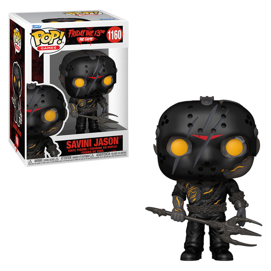 FUNKO POP GAMES FRIDAY THE 13TH THE GAME - SAVINI JASON 1160 BRINDE