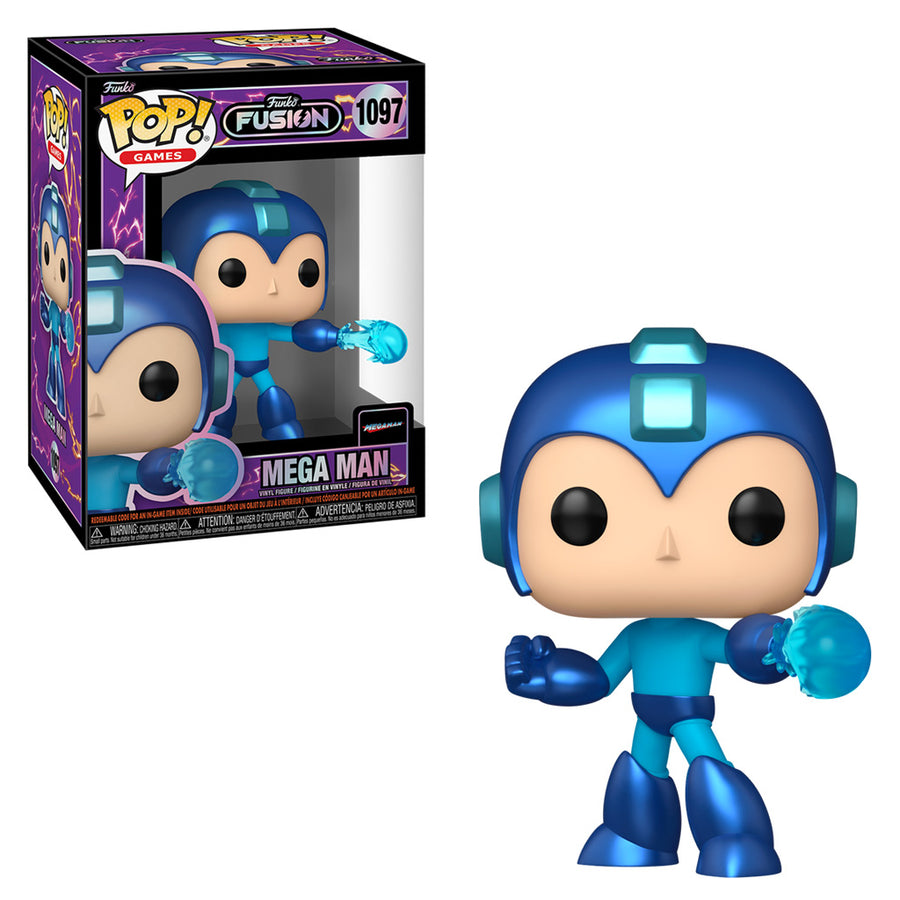 FUNKO POP GAMES FUNKO FUSION - MEGA MAN 1097 BRINDE