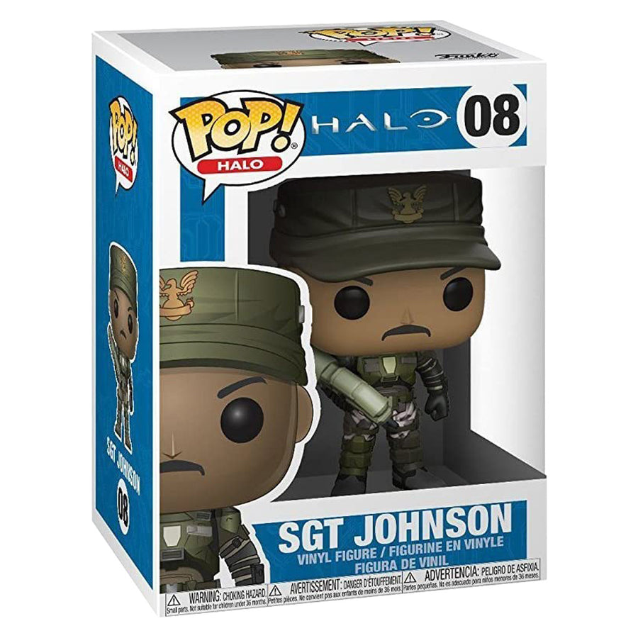 FUNKO POP GAMES HALO - SGT JOHNSON 08