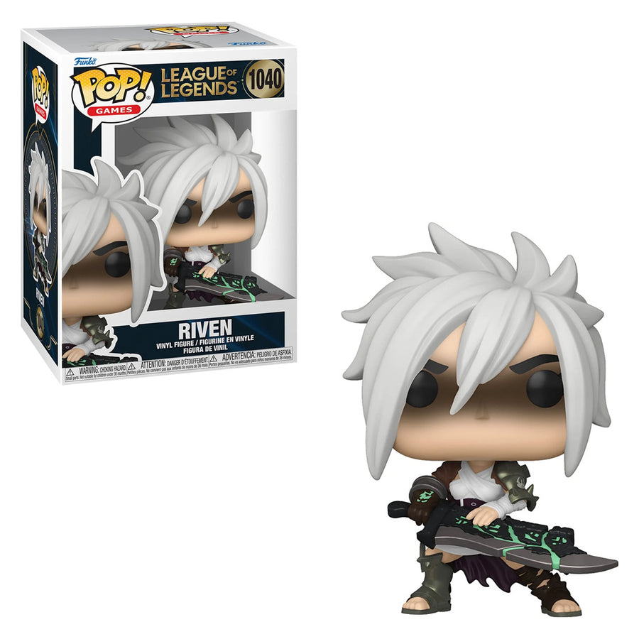 FUNKO POP GAMES LEAGUE OF LEGENDS - RIVEN 1040 BRINDE